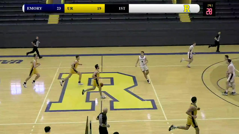 2022 Emory at Rochester Mens Basketball